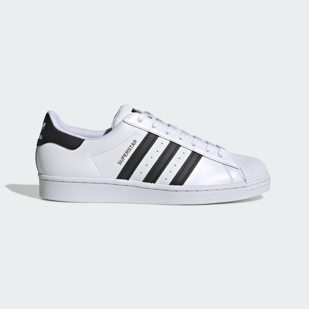 Adidas Men's Superstar Shell Toe Originals Shoes White/Black Ireland EG4958